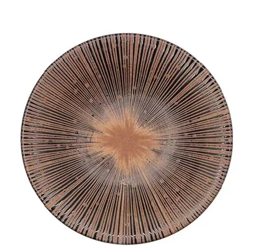Салатница Brown Ray. Той Посуда. Диаметр 23 см. Высота 4,5 см. Вес 450 грамм.