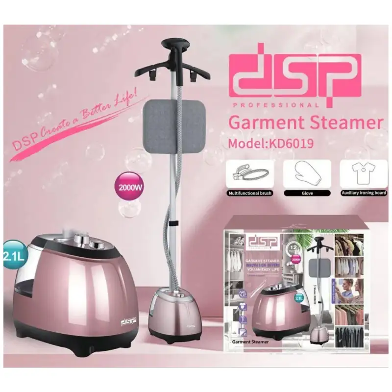 Отпариватель для одежды со столиком DSP KD-6019