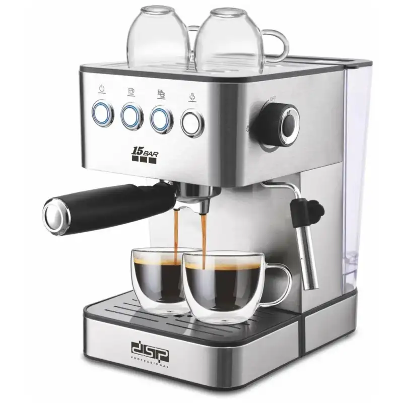 Автоматическая Кофемашина из нержавеющей стали 15 Бар/Высокая мощность 850 Вт/КА