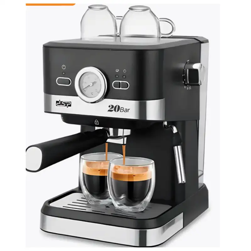 Кофеварка рожковая с капучинатором кофемашина