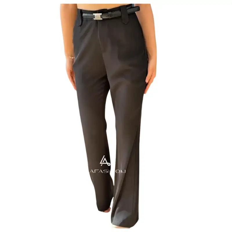 Клёш-брюки черный 11303