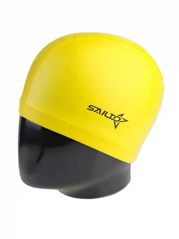 ШАПКА ДЛЯ ПЛАВАНИЯ GF-00299 желтый