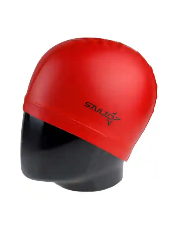 ШАПКА ДЛЯ ПЛАВАНИЯ GF-00299 красный
