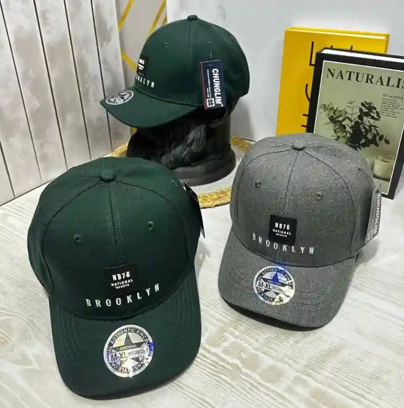 Бейсболка Brooklyn серый