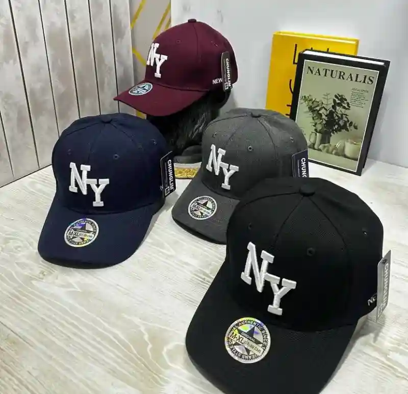 Бейсболка New York серый