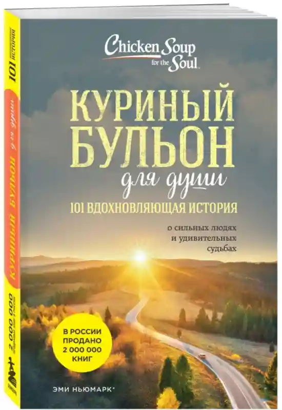 Книга Ньюмарк Э.: Куриный бульон для души: 101 вдохновляющая история