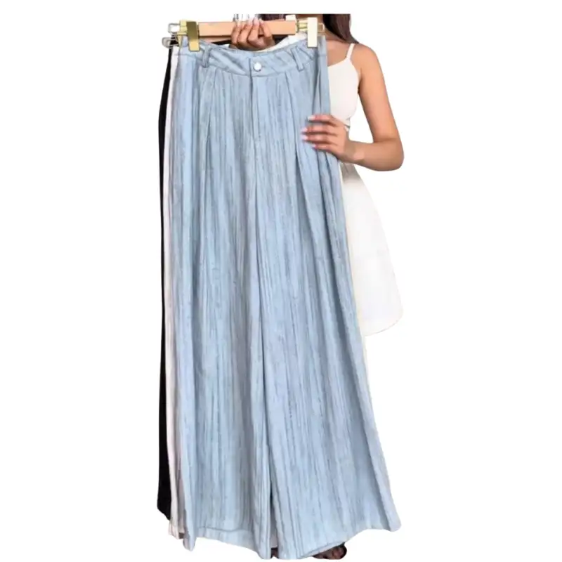 Брюки  голубой 13803