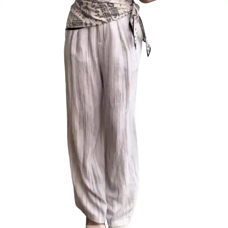 Брюки светлый серый 13818