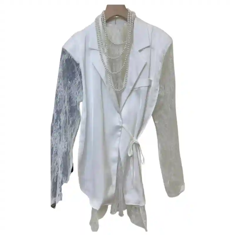 Пиджак  белый  размер: 49 13904