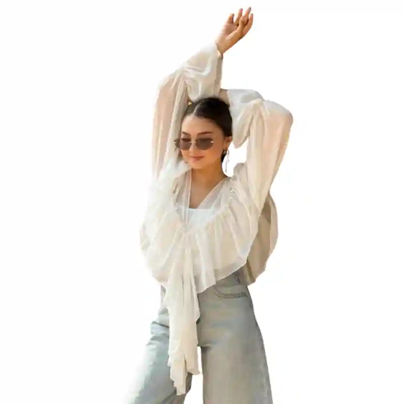 Жакет белый размеры: M 16260