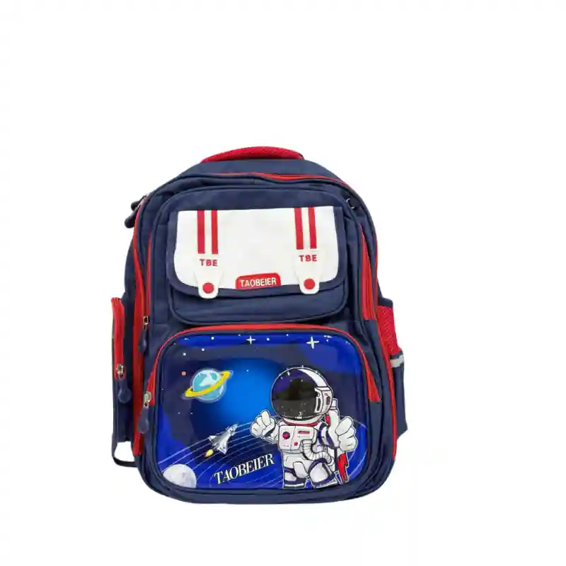 Рюкзак полиэстер красный, синий 16375