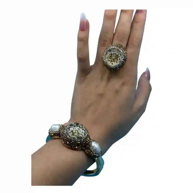 Кольцо браслет 16463