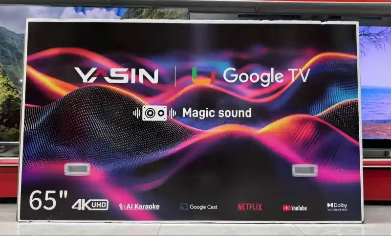 Телевизор Yasin 65" Google TV (4K UHD, Smart TV)