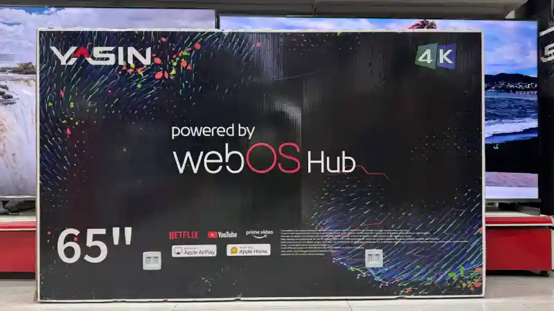 Телевизор Yasin 65" webOS Hub (4K UHD, Smart TV)