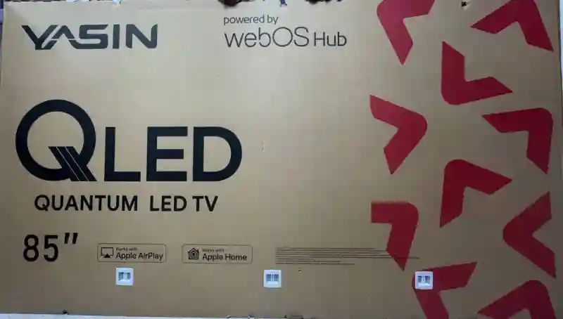 Телевизор Yasin 85QM91 QLED (85"), Smart TV
