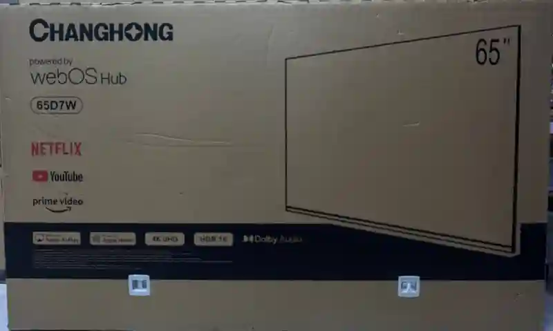 Телевизор CHANGHONG 65D7W (65"), Smart TV