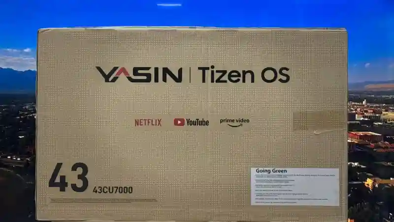 📺 Smart TV Yasin 43CU7000 (43 дюйма / 109 см) — Tizen OS