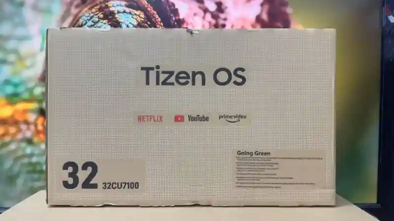 Smart TV 32" Tizen OS (Модель 32CU7100) — Компактный и умный