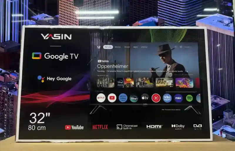 Телевизор Yasin 32G11 81 см черный