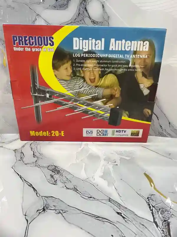 Цифровая антенна PRECIOUS Model: 20-E (DVB-T2, HDTV, Full HD)