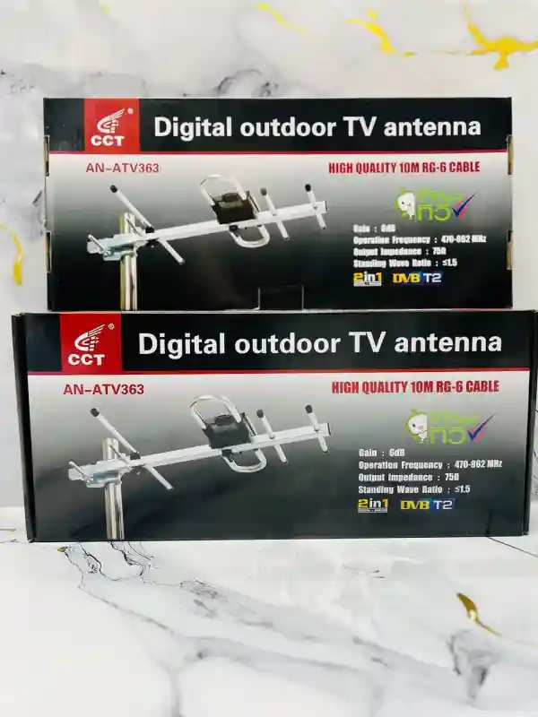 Наружная цифровая антенна CCT AN-ATV363 с кабелем 10м