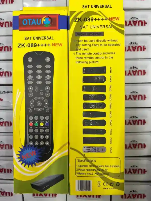 Универсальный пульт HUAYU ZK-089++++ NEW для OTAU TV и спутниковых ресиверов
