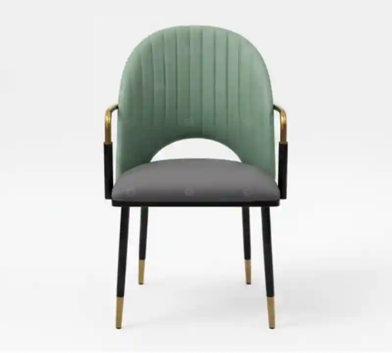 Стул обеденный GOF FURNITURE дизайнерский, мягкий с подлокотниками