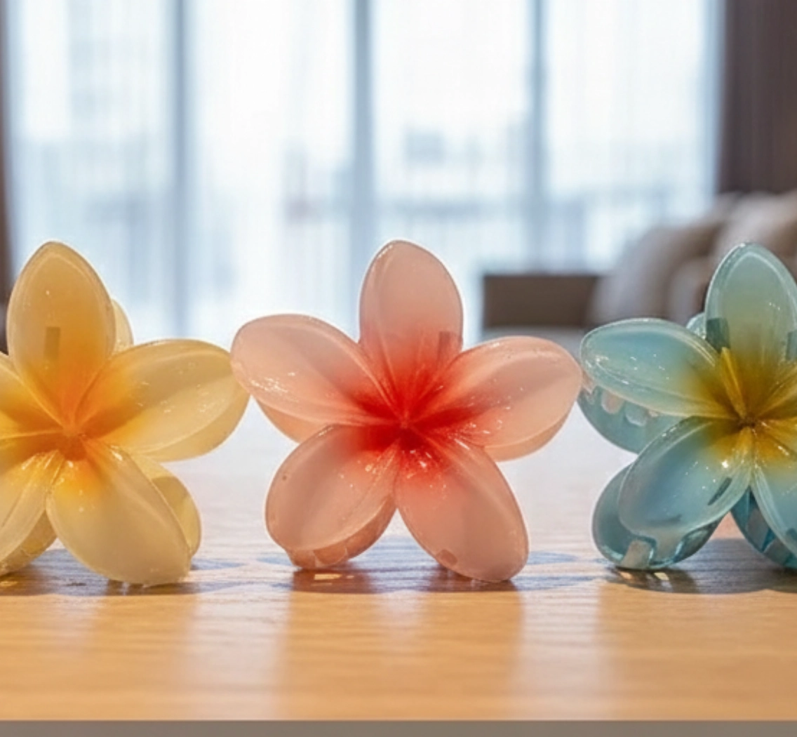 Заколка краб 3 шт