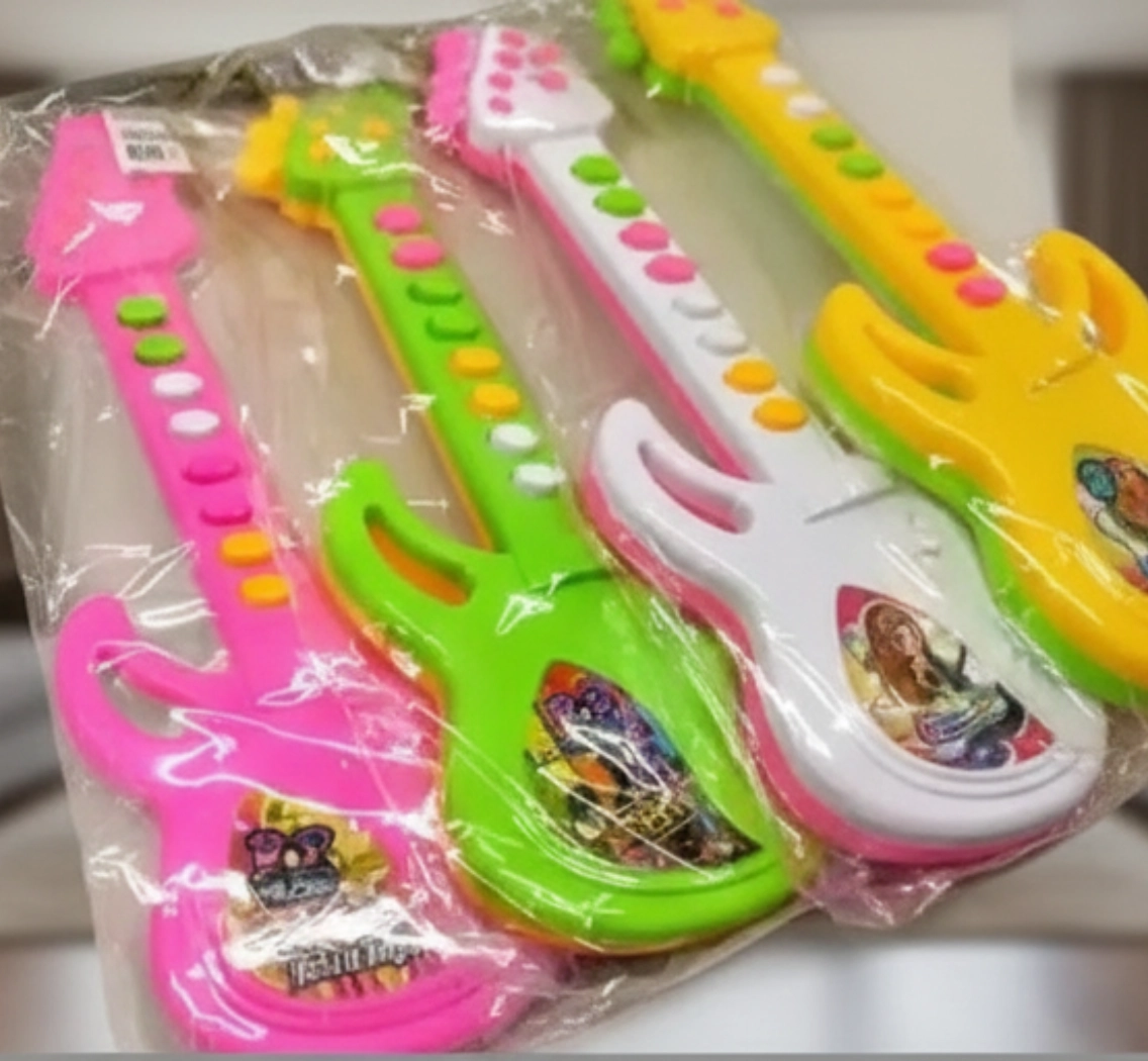 Детская игрушечная гитара, музыкальный инструмент для детей