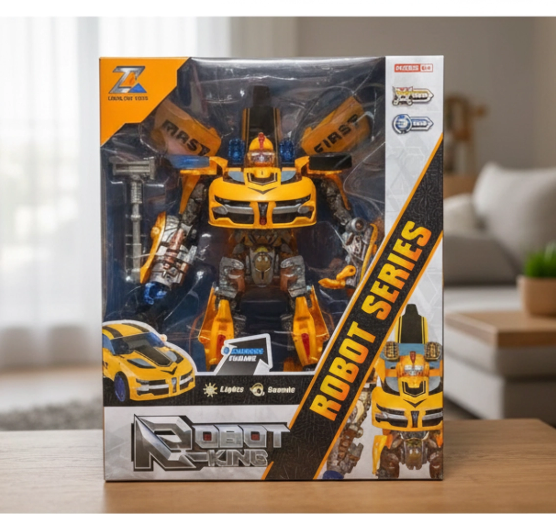 Робот-трансформер Long Zhi Toys Robot King "Bumblebee Style"