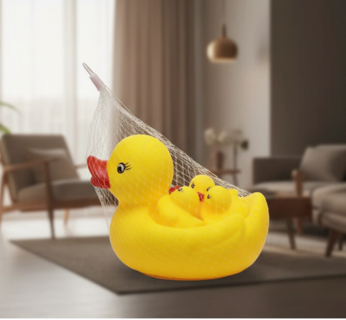 Набор игрушек для купания «Уточки», 4 штуки