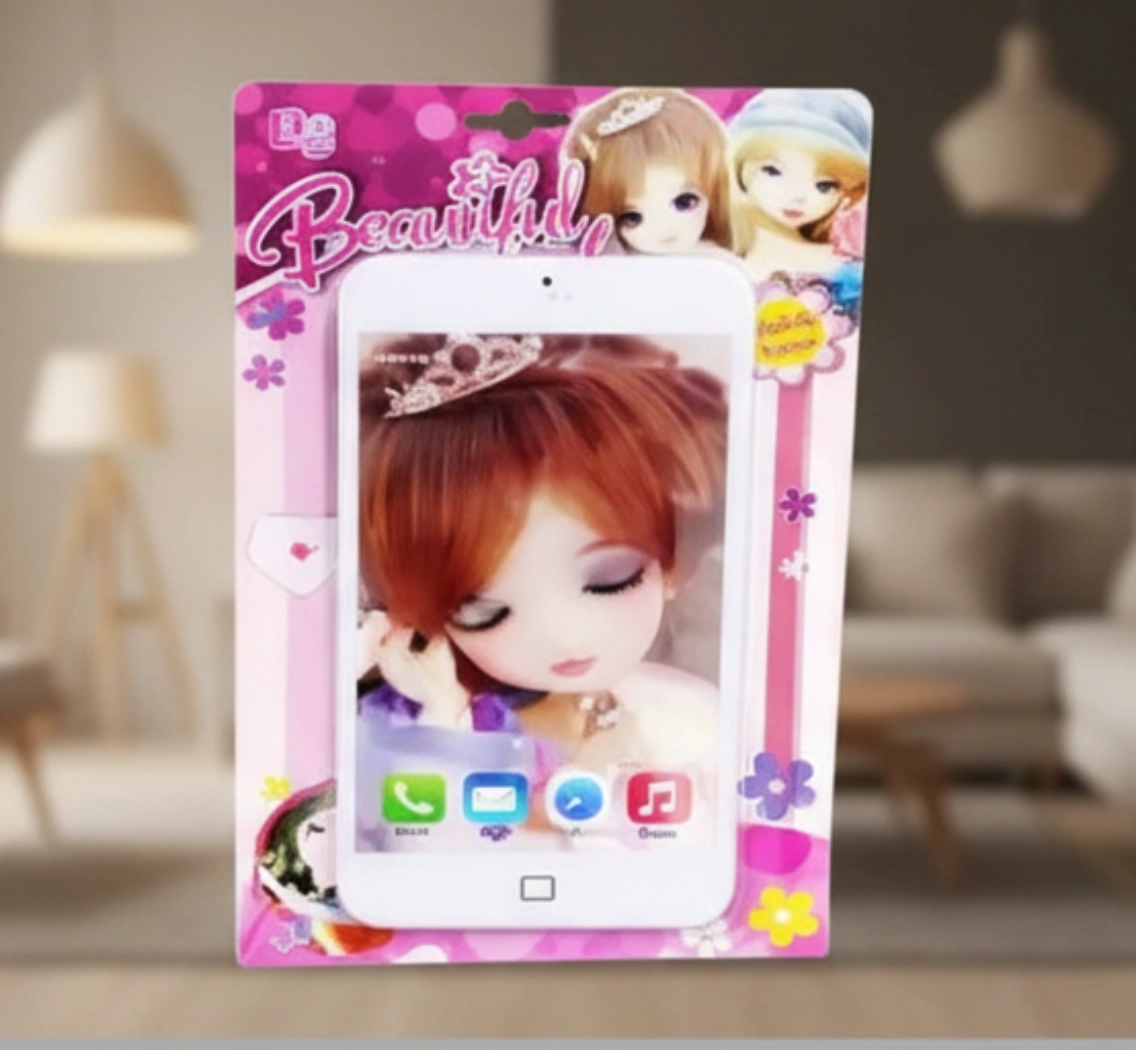 Детский игрушечный телефон-смартфон, для девочек