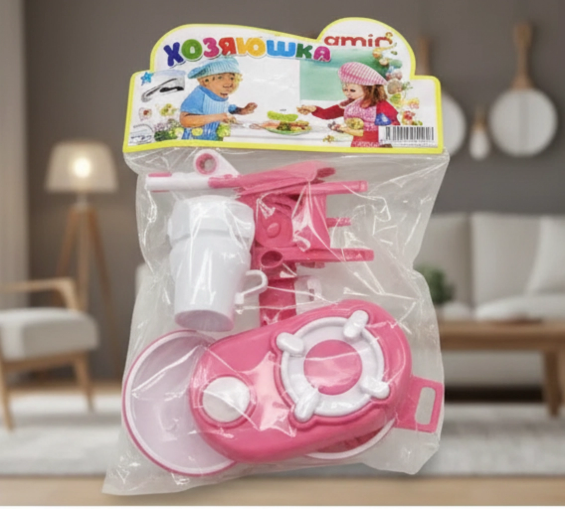 Игровой набор «Кухня» в пластиковом контейнере