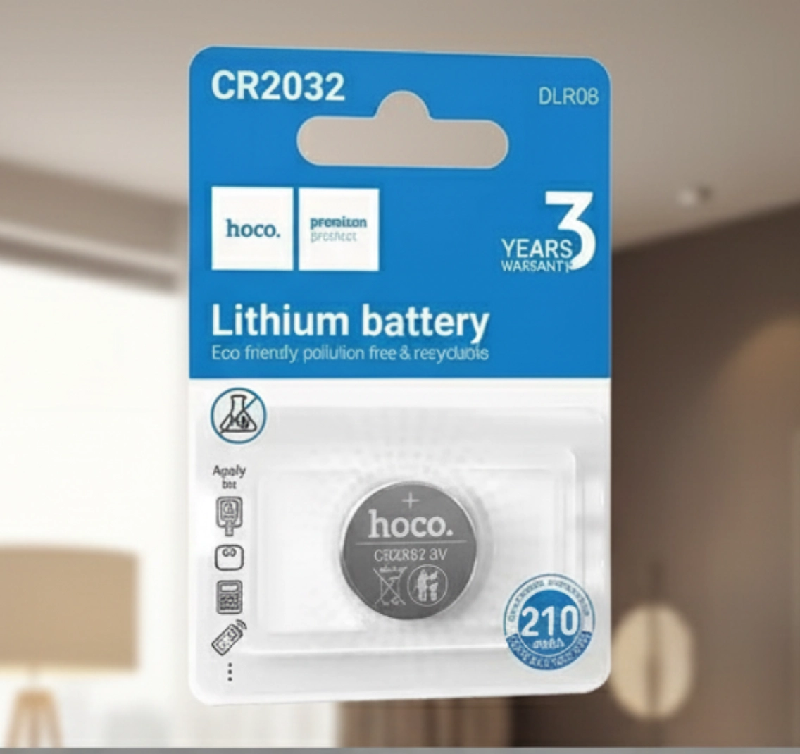 Батарейка HOCO CR2032 (DLR08) литиевая, 3V (1 шт.)