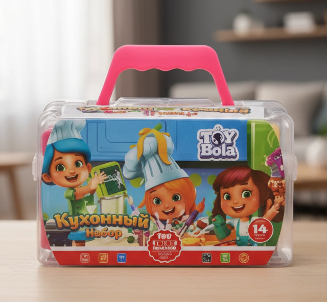 Название: Игровой набор Toy Bola «Кухонный набор» в прозрачном кейсе