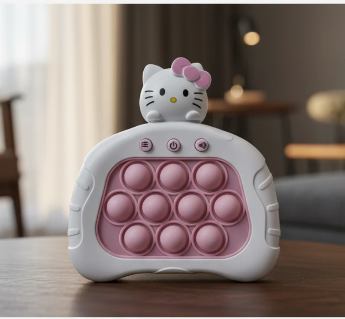 Электронный Pop It «Hello Kitty» Антистресс (100 уровней)
