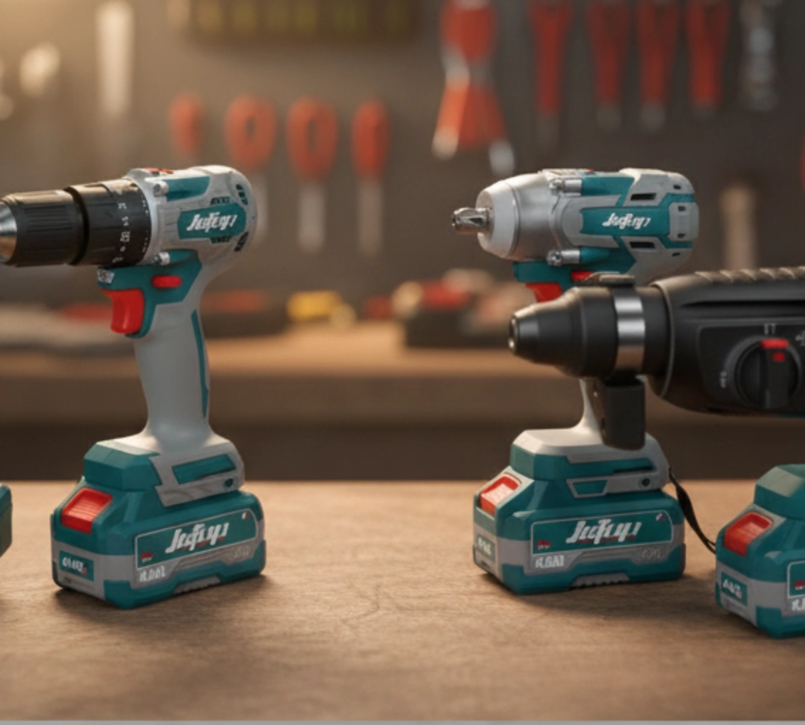 шуруповерт гайкаверт и перфоратор в наборе