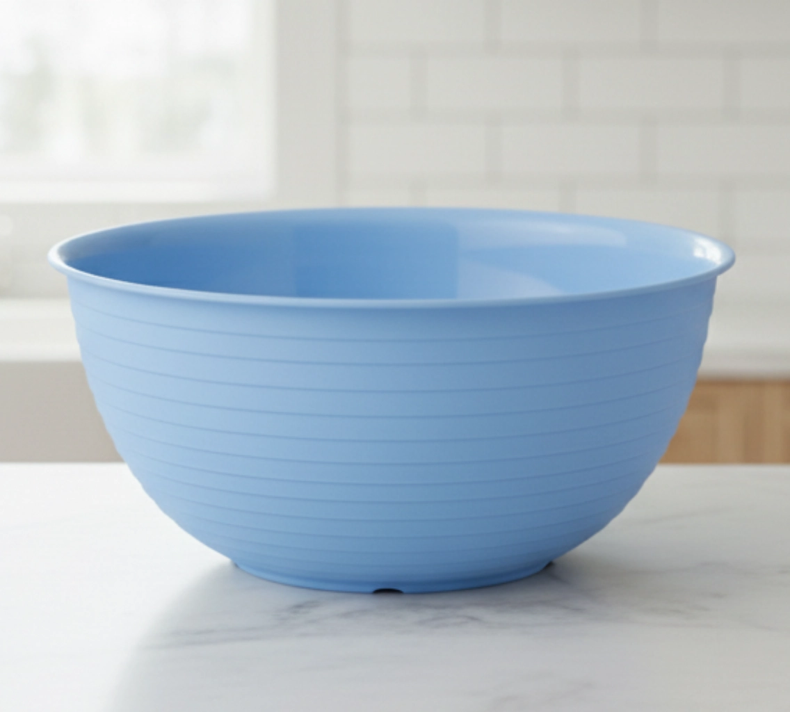 Салатник кухонный универсальный, голубой