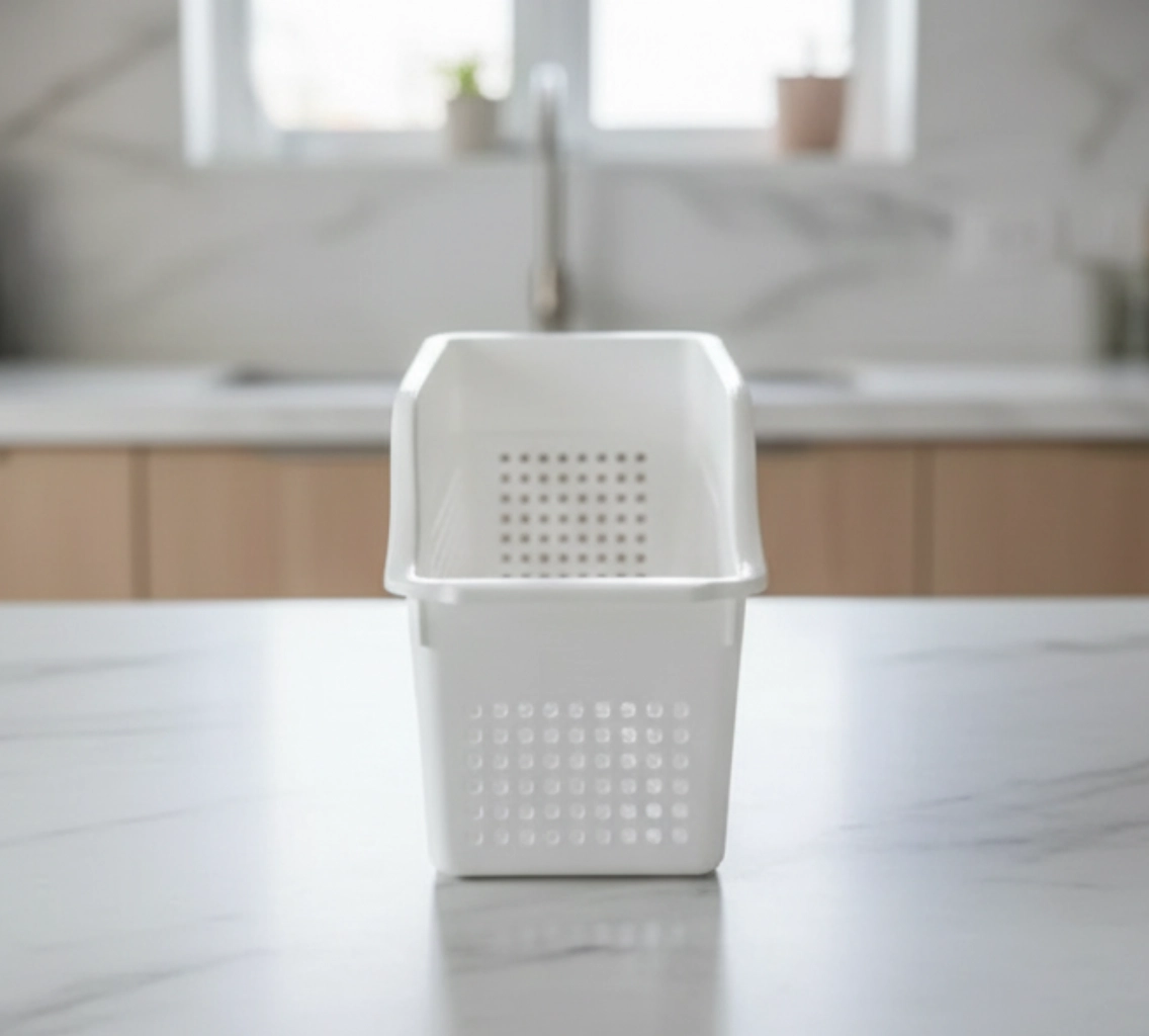 Органайзер кухонный универсальный с перегородкой, белый