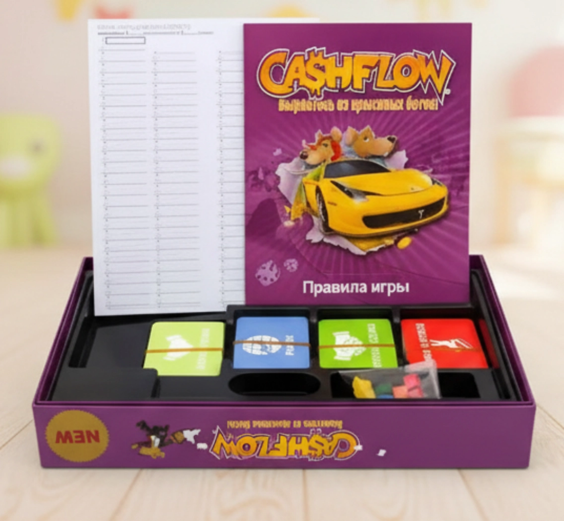 Настольная игра Попурри CashFlow Денежный поток 23389