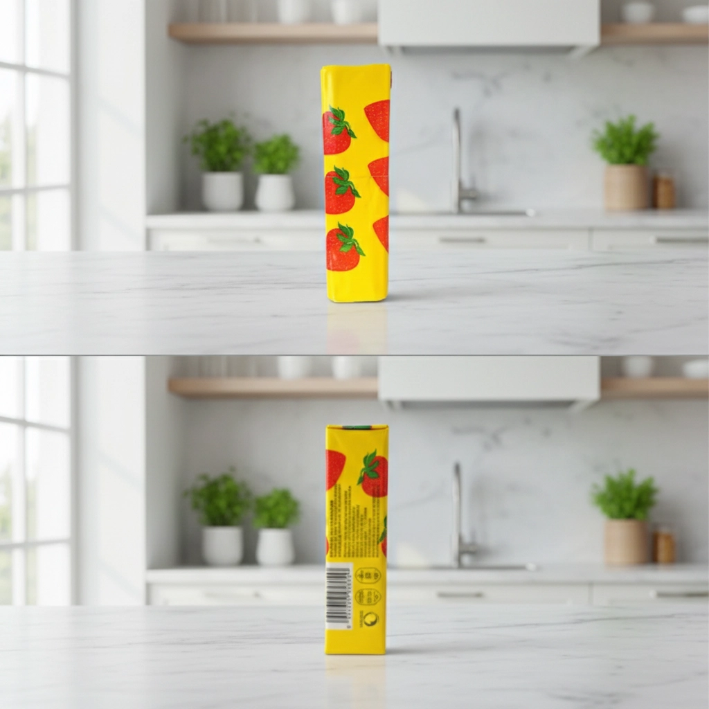 Пакеты полиэтиленовые «Клубника на желтом», 35 штук