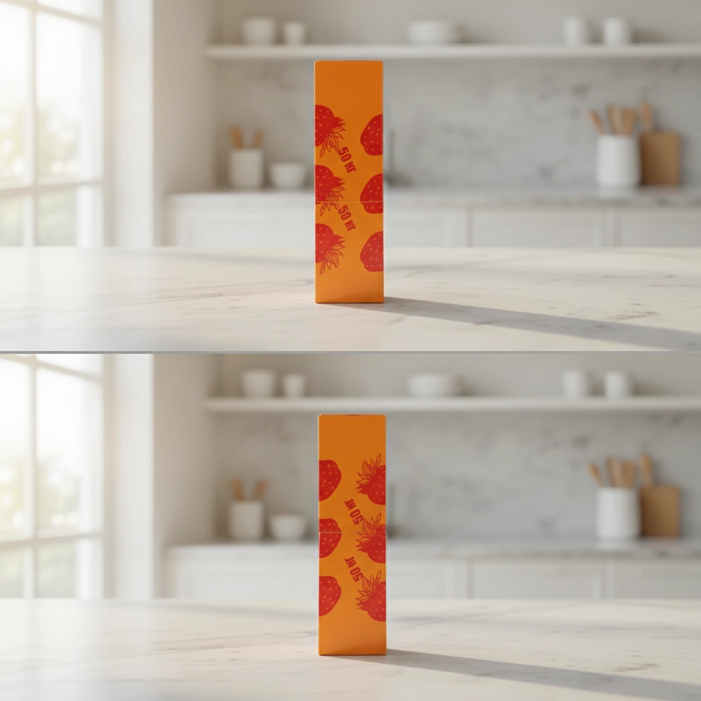 Пакеты полиэтиленовые «Клубника», оранжевые, 30 штук