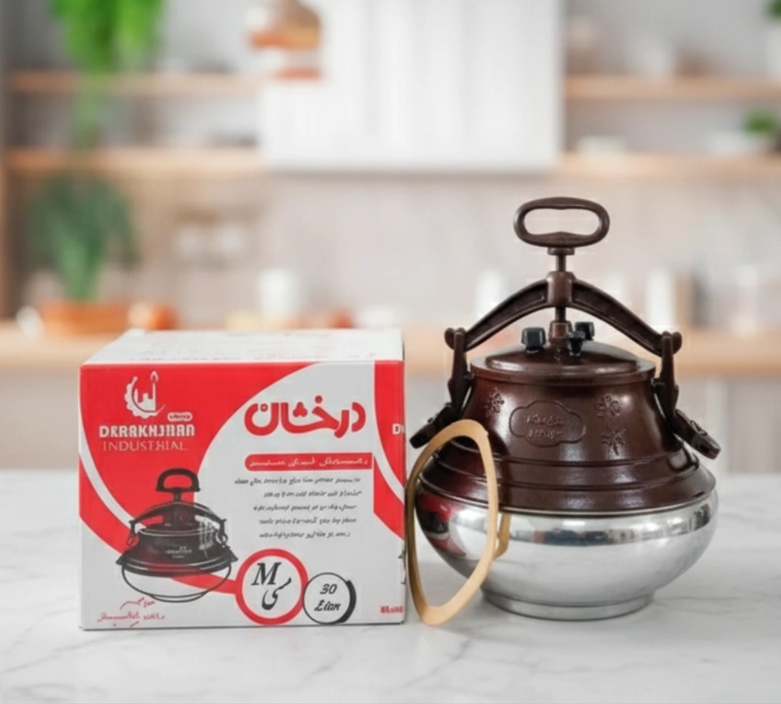 Афганский казан Dorakshan двухцветный, 5 л