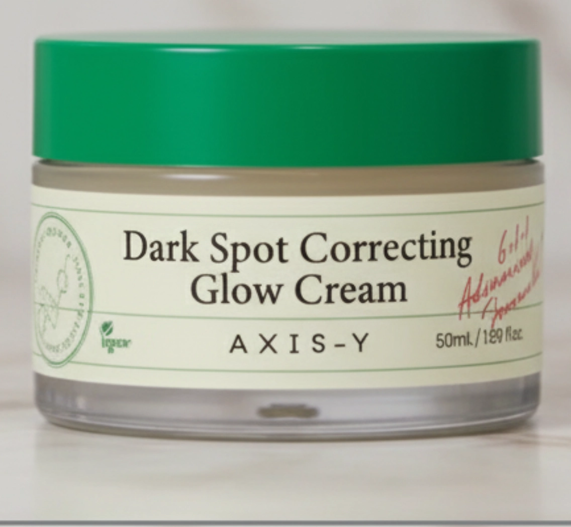 Dark spot correcting glow cream axis-y