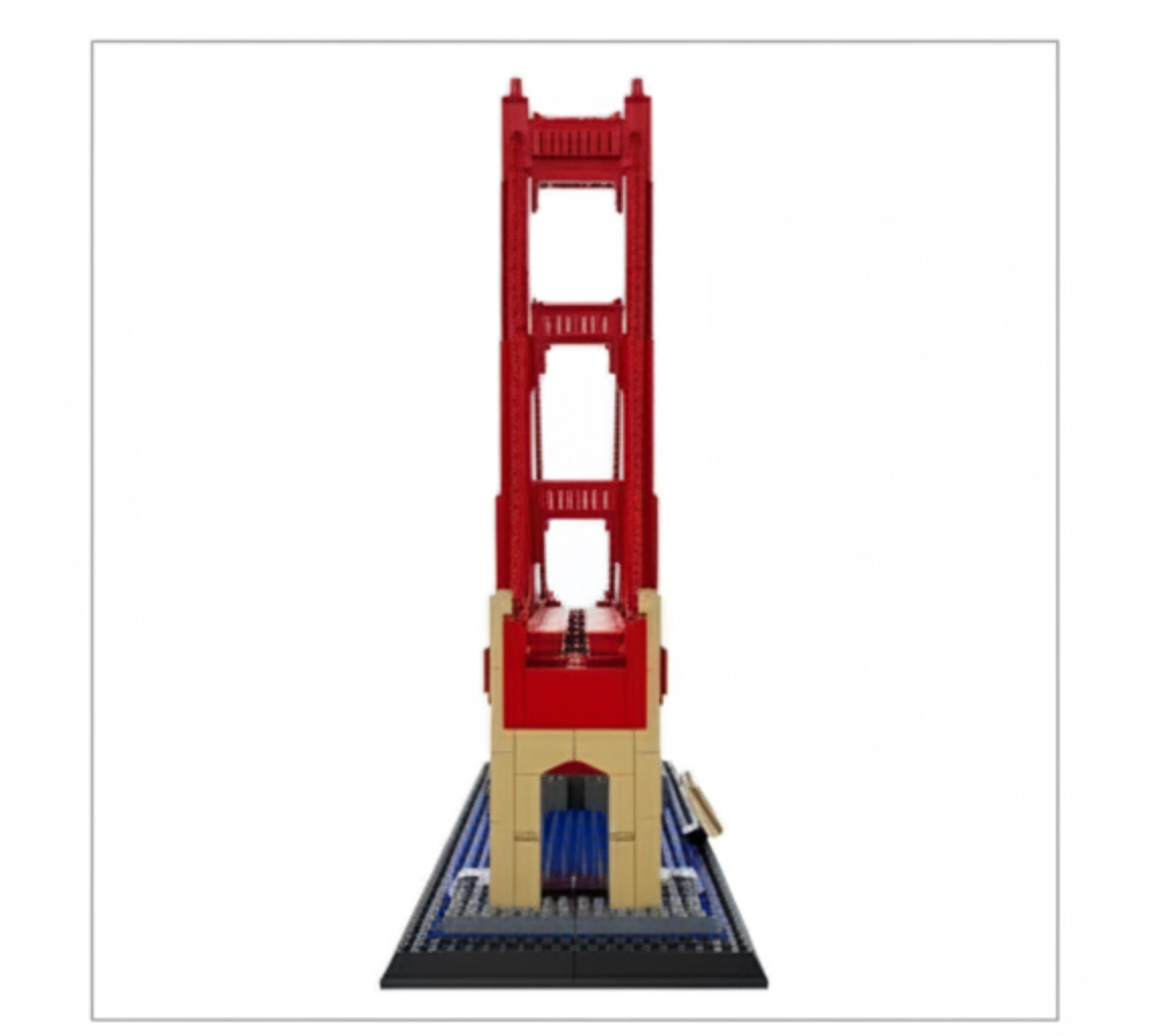 Конструктор Wange Golden Gate Bridge