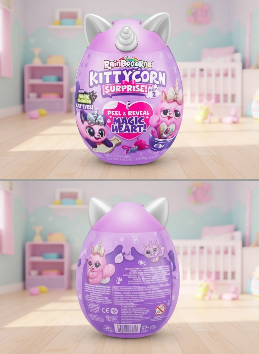 Игровой набор ZURU Rainbocorns Kittycorn Surprise, оригинал