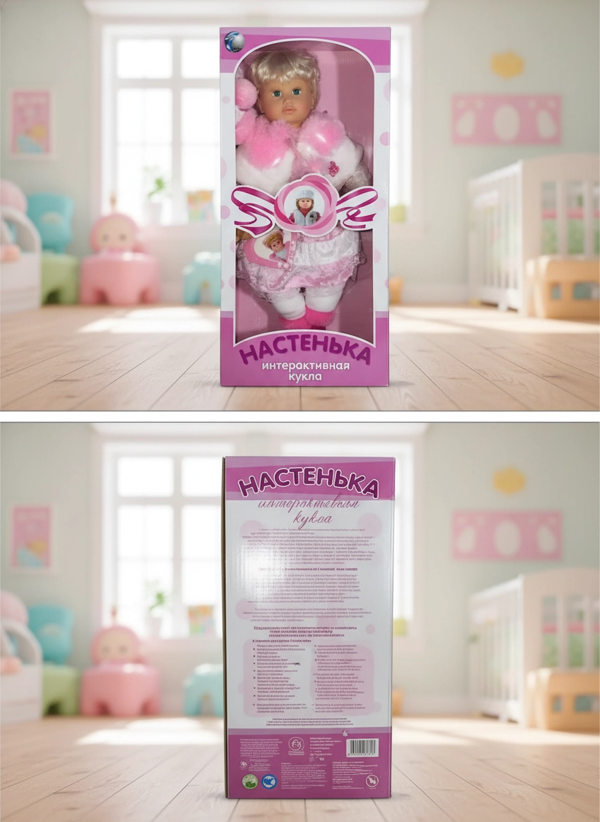 Интерактивная кукла Настенька (Оригинал)