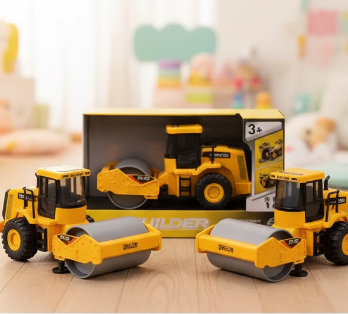 игрушечная модель дорожного катка WY 421 A.