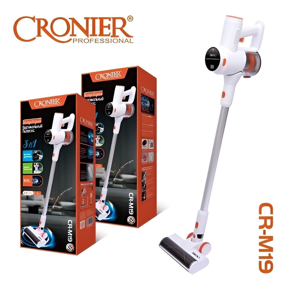 Беспроводной вертикальный пылесос Cronier Professional CR-M19 белый
