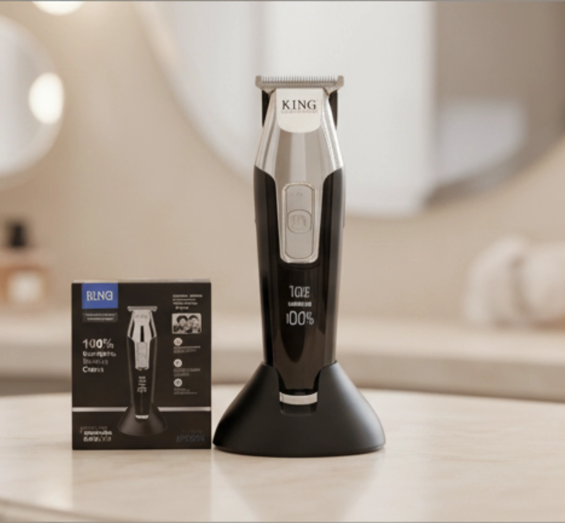 Профессиональный триммер KING Professional KP-2025 черный-хром